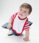 Baby Bib with Contrast Ties