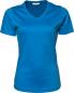 Ladies V-Neck Interlock T-Shirt