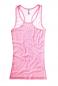 Sheer Mini Rib Racerback Tank Top