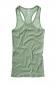 Sheer Mini Rib Racerback Tank Top