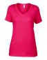 Ladies Sheer V-Neck Tee