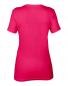 Ladies Sheer V-Neck Tee
