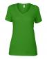 Ladies Sheer V-Neck Tee