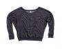 Flowy LS schulterfreies T-Shirt