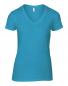 Women`s Fashion Basic V-Neck Tee