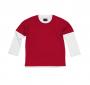 Boys` Skater Layered Top