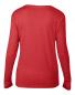 Ladies Sheer LS Scoop Tee