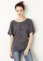 Flowy Draped Sleeve Dolman T-Shirt