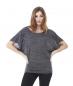 Flowy Draped Sleeve Dolman T-Shirt