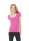 Sheer Mini Rib Scoop Neck T-Shirt