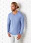 Men`s Triblend LS V-neck T-Shirt