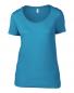 Ladies Sheer Scoop Tee