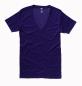Unisex Jersey Deep V-Neck T-Shirt