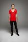 Unisex Jersey Deep V-Neck T-Shirt