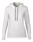 Women`s Fashion Basic LS Hooded Tee