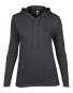 Women`s Fashion Basic LS Hooded Tee