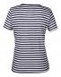 Ladies Fashion Striped V-Neck Tee