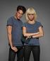 Ladies` Denim Effect T-Shirt
