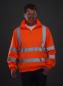 Hi Vis 1/4 Zip Sweat Shirt