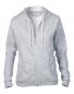 Ladies Fashion Full-Zip Hooded Sweat