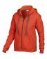 Ladies` Vintage Full Zip Hooded Sweat