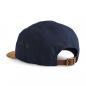 Suede Peak 5 Panel Cap