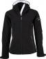 Ladies Hooded Fashion Softshell Jacket
