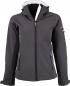 Ladies Hooded Fashion Softshell Jacket