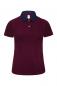 Ladies` Denim Collar Piqué Polo