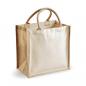 Printers` Midi Jute Bag