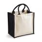 Printers` Midi Jute Bag