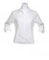 Oxford Bluse mit 3/4 Arm