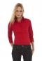 Popelin Bluse mit 3/4 Ärmeln