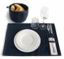 Denim Placemat with Cutlery Pocket