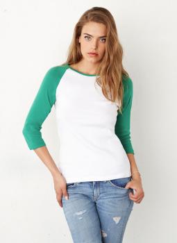 Artikelbild 3/4 Sleeve Contrast Raglan T-Shirt