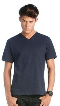 Artikelbild V-Neck Slub