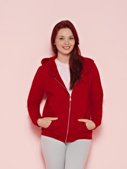 Artikelbild Ladies` Heavy Full Zip Hooded Sweat