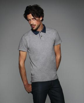 Artikelbild Denim Collar Piqué Polo