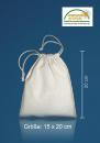 Artikelbild Baumwoll-Zugbeutel Medium